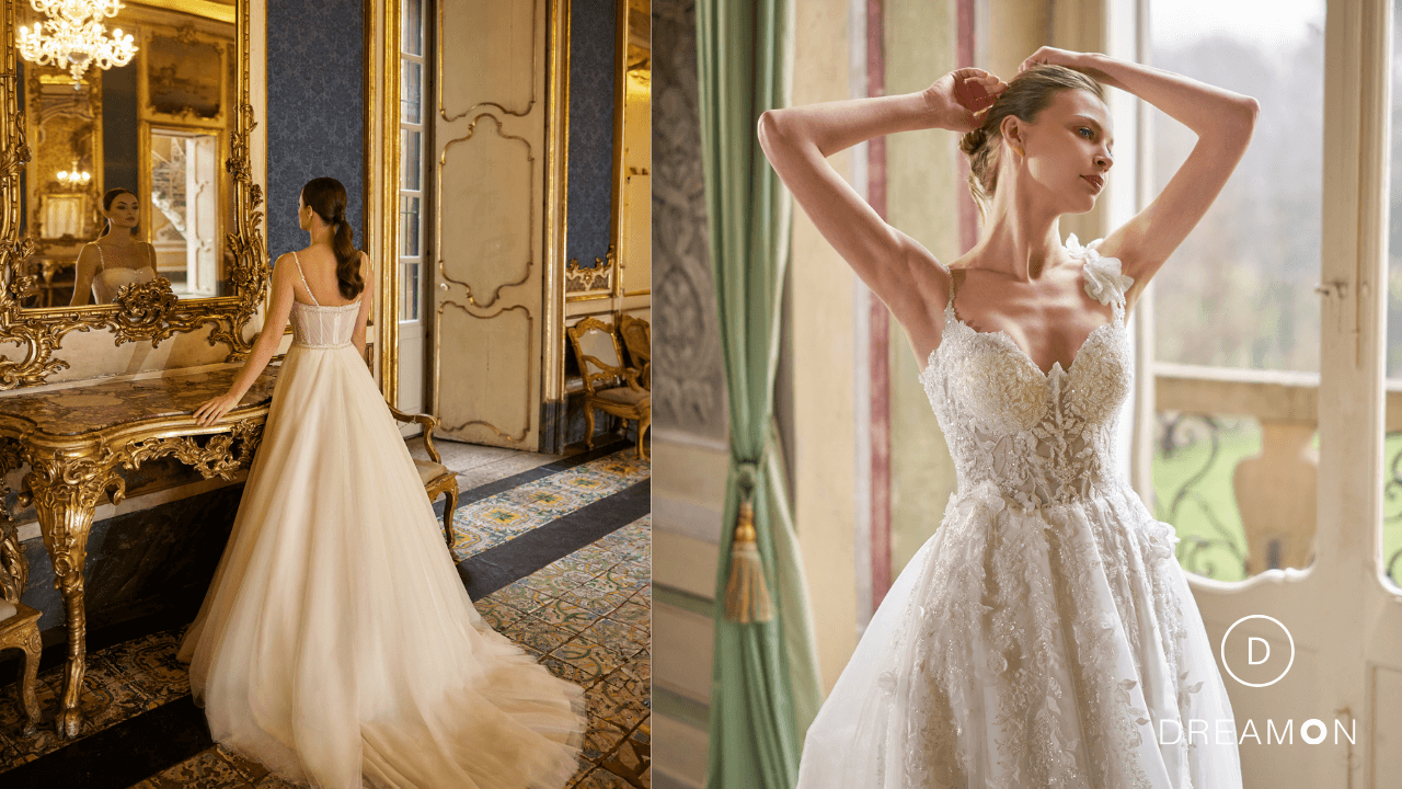 Peinado y vestido de novia a juego para el día de tu boda: crea una unidad perfecta