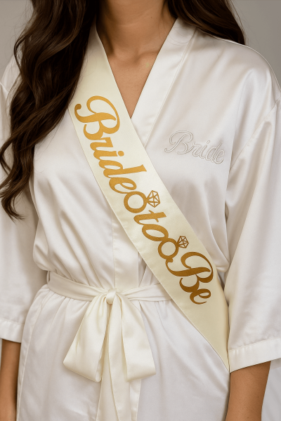 Bride To Be Yazılı Bekarlığa Veda Kuşağı