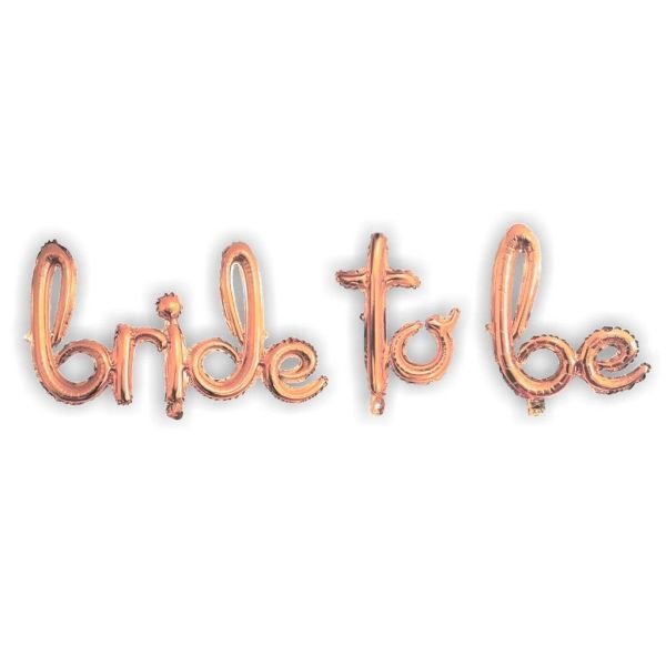 Bride To Be Yazılı Folyo Balon