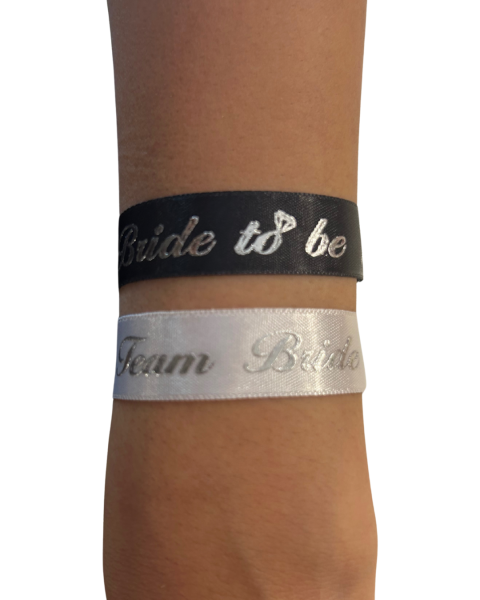 Bride & Team Bride Bekarlığa Veda Partisi Bileklik Seti  – 5'li Paket