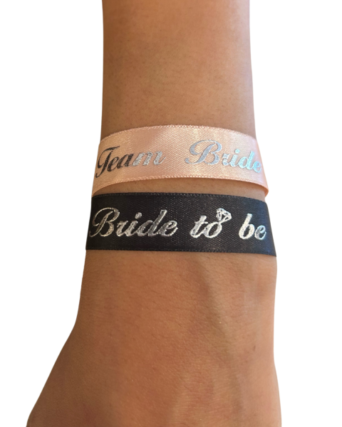 Bride & Team Bride Bekarlığa Veda Partisi Bileklik Seti  – 5'li Paket