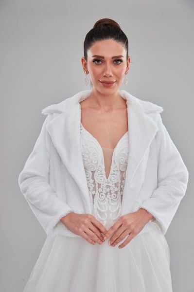 Bridal Fur, Bridal Stole, Fur, Jacket K230